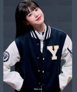IVE Wonyoung Yonsei University Varsity Jacket