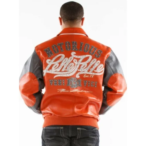 Pelle Pelle Orange Notorious Leather Jacket | Men Jacket