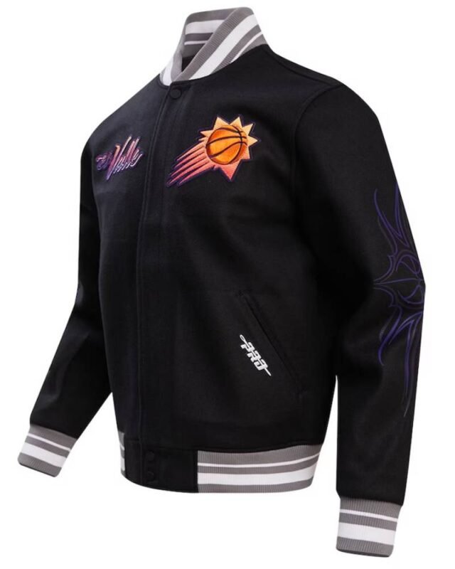 Phoenix Suns 2024 City Edition FullZip Varsity Jacket