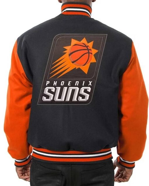 Phoenix Suns Domestic Two-Tone Varsity Wool Jacket