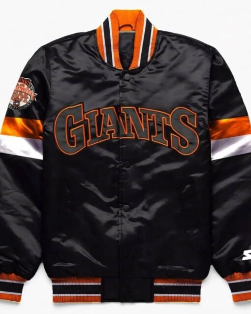 San Francisco Giants Home Game Varsity Satin Jacket