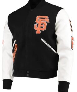 San Francisco Giants Letterman Full-Zip Jacket