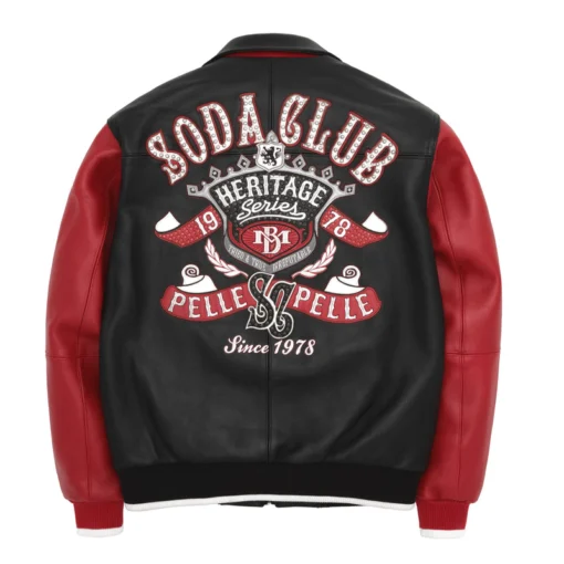 Pelle Pelle Red Soda Club Heritage Jacket |Pelle Pelle