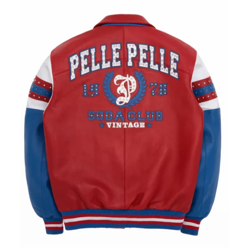 Pelle Pelle Red Vintage Arches Jacket | Pelle Pelle