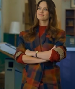 A Vintage Christmas 2024 Merritt Patterson Check Coat