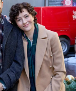 The 5-year Christmas Party Katie Findlay Wool Trench Coat