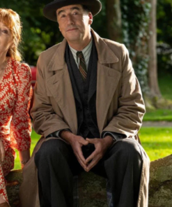 Atticus Pünd Moonflower Murders Trench Coat