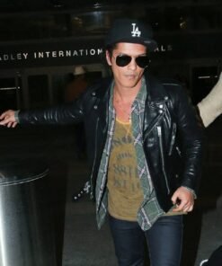 Bruno Mars Leather Jacket