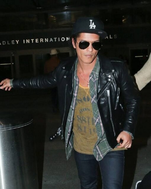 Bruno Mars Leather Jacket