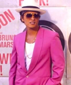 Bruno Mars Pink Blazer