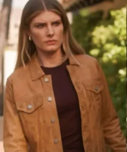 Quantum Leap S02 Addison Augustine Brown Leather Jacket