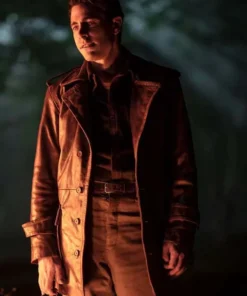 Bruce Interview With The Vampire Brown Leather Coat