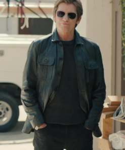 Mikey No Good Deed 2024 Black Leather Jacket