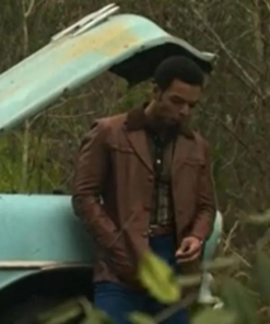 Fight Night The Million Dollar Heist Brown Leather Jacket