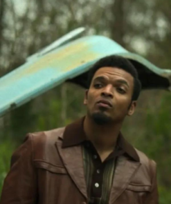 Fight Night The Million Dollar Heist Brown Leather Jacket