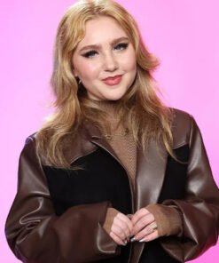 Suncoast 2024 Ella Anderson Brown Leather Jacket