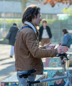 Julius Koppers Nemesis 2024 Brown Shearling Jacket