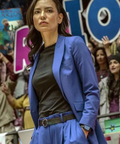 Jessica Matten Rez Ball 2024 Blue Blazer