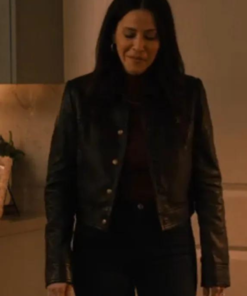 Esther Roklov Nobody Wants This S01 Black Leather Jacket