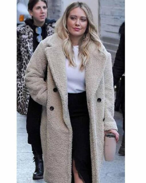 Younger Season 7 Hilary Duff Sherpa Coat