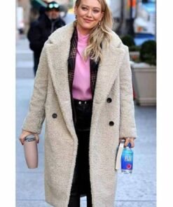 Younger Season 7 Hilary Duff Sherpa Coat
