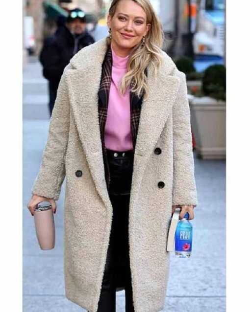 Younger Season 7 Hilary Duff Sherpa Coat