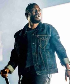 Kendrick Lamar Super Bowl Denim Jacket