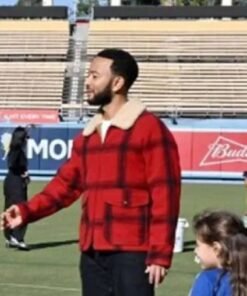 Los Angeles John Legend Red Jacket
