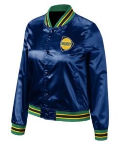 Mls La Galaxy Royal Blue Satin Jacket