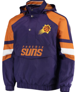 Men’s Starter Purple/Orange Phoenix Suns The Pro Jacket