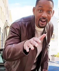 Will Smith Bad Boys Ride Or Die Brown Leather Jacket