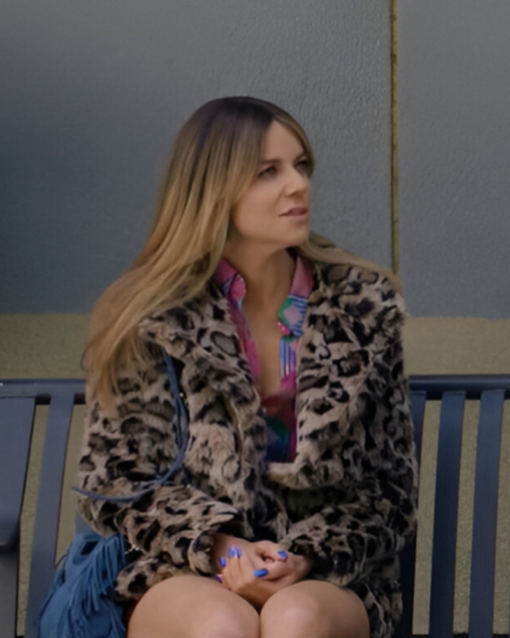 High Potential 2024 Kaitlin Olson Leopard Coat