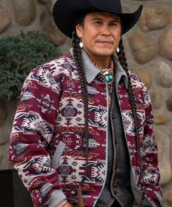 Moses J Yellowstone Moses Brings Plenty Fleece Jacket