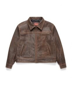 Mutimer Brown Leather Jacket