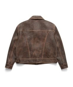 Mutimer Brown Leather Jacket