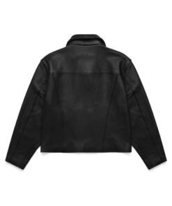 Mutimer Black Leather Jacket
