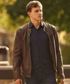 Normal People Connell Brown Leather Jacket