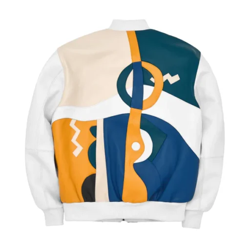 Pelle Pelle Picasso Plush Multicolor Leather Jacket