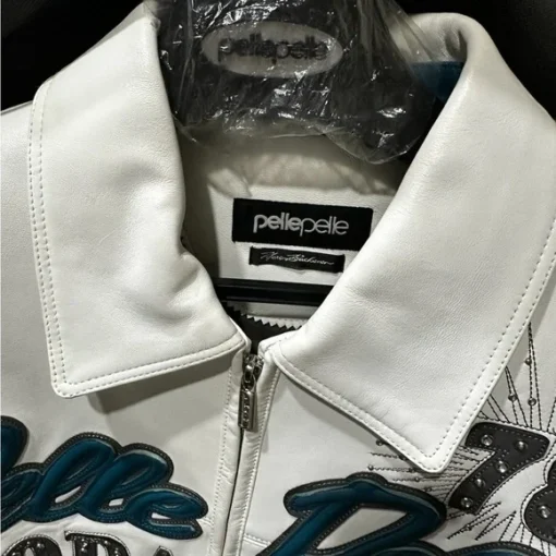 Pelle Pelle Soda Club 1978 White Jacket