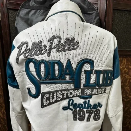 Pelle Pelle Soda Club 1978 White Jacket