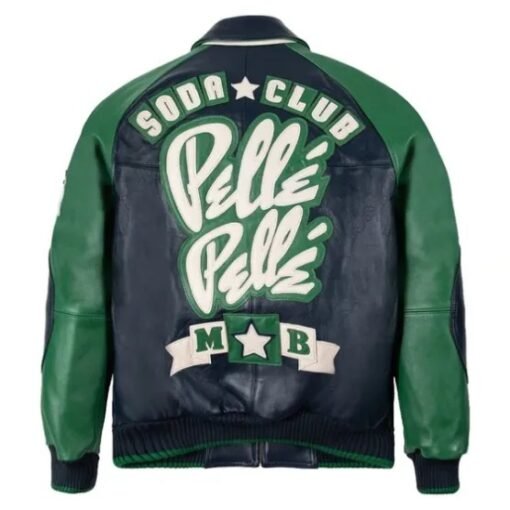 Pelle Pelle Soda Club Green Black Jacket