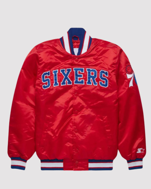 Philadelphia 76ers Starter Vintage Varsity Jacket