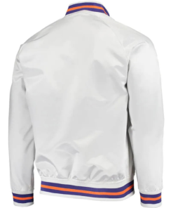 Phoenix Suns Throwback White Jacket