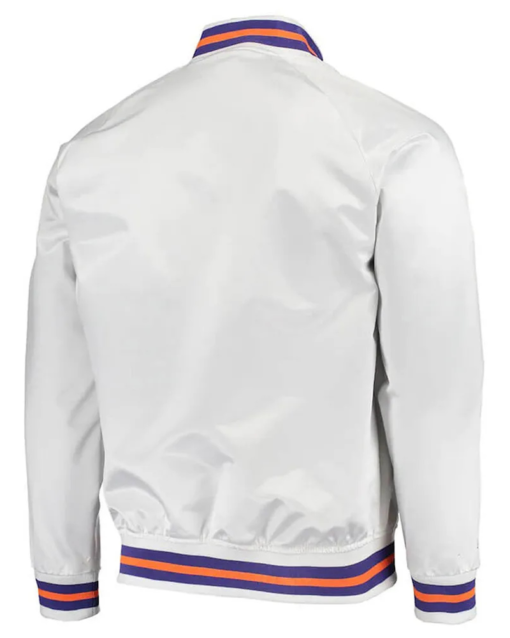 Phoenix Suns Throwback White Jacket