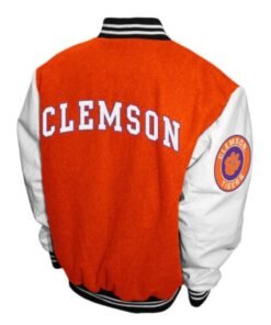 NCAA Clemson Tigers Graduate Full-Snap Varsity Jacket