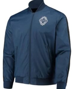 MLS Team Vancouver Whitecaps FC Cotton Bomber Jacket