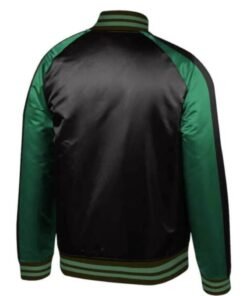 MLS LA Galaxy Black And Green Satin Jacket