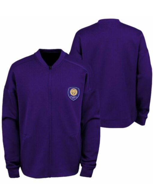 MLS Team Orlando City SC Purple Wool Jacket