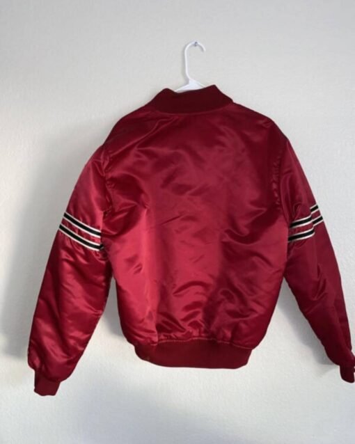 Arizona Cardinals Red Pro Line Satin Jacket