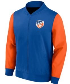MLS Team FC Cincinnati Cotton Bomber Jacket
